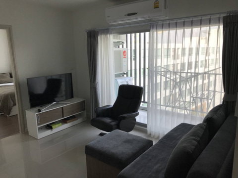D Condo Nim, 2 Bedrooms, Fully Furnished, Peaceful atmosphere, quiet and shaded throughout the day. (Tel/Line 088-5986998)