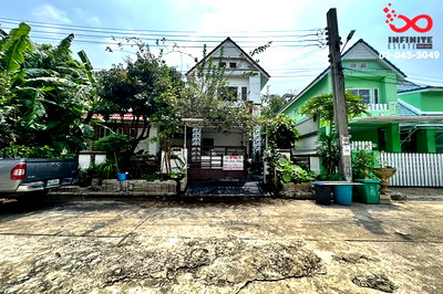 ขายบ้านเดี่ยว : ขายบ้านเดี่ยว 2ชั้น 52ตร.วา หมู่บ้านคุณาลัย บางขุนเทียน ถนนพระราม 2 ขายถูก