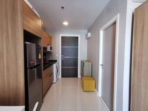 📌 For Rent Condo THE METROPOLIS SAMRONG INTERCHANGE Building A, Floor 10,Studio, Room size 28 sqm