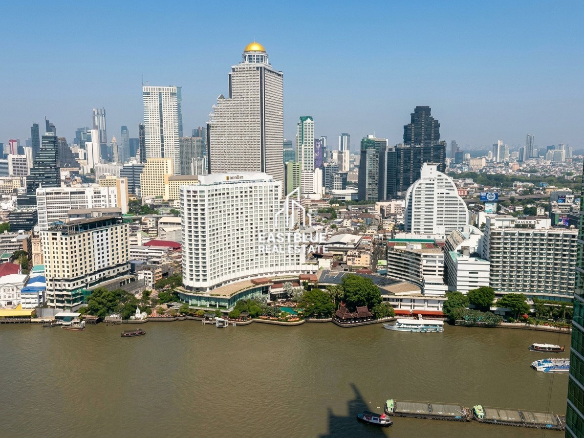 รูป ขายคอนโด The River ริมแม่น้ำเจ้าพระยา 💖 ชั้นสูง วิวสวย! - รูปที่ 4/9
