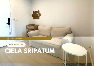 Condos for rent : For Rent 🔥 Ciela Sripatum 🔥 Fully furnished with appliances, located near BTS Bang Bua