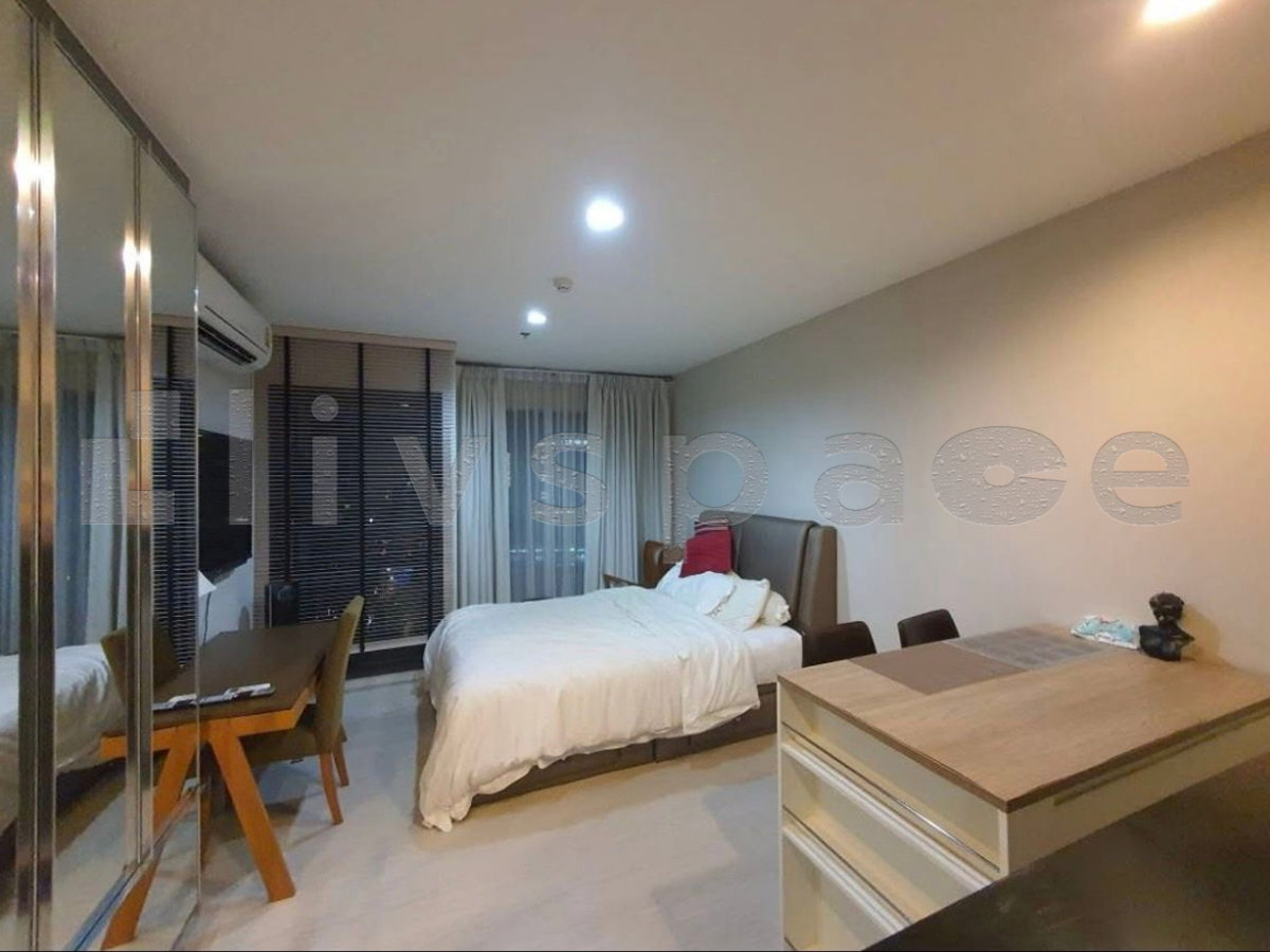รูป ▚ L06CBYツ ให้เช่า Rhythm Sukhumvit 36-38 Studio 24ตร.ม. 17k ห้องสวย เฟอร์ครบ ชั้นสูง 15+ ทิศเหนือ City View ใกล้ BTS ทองหล่อ✨ - รูปที่ 2/5