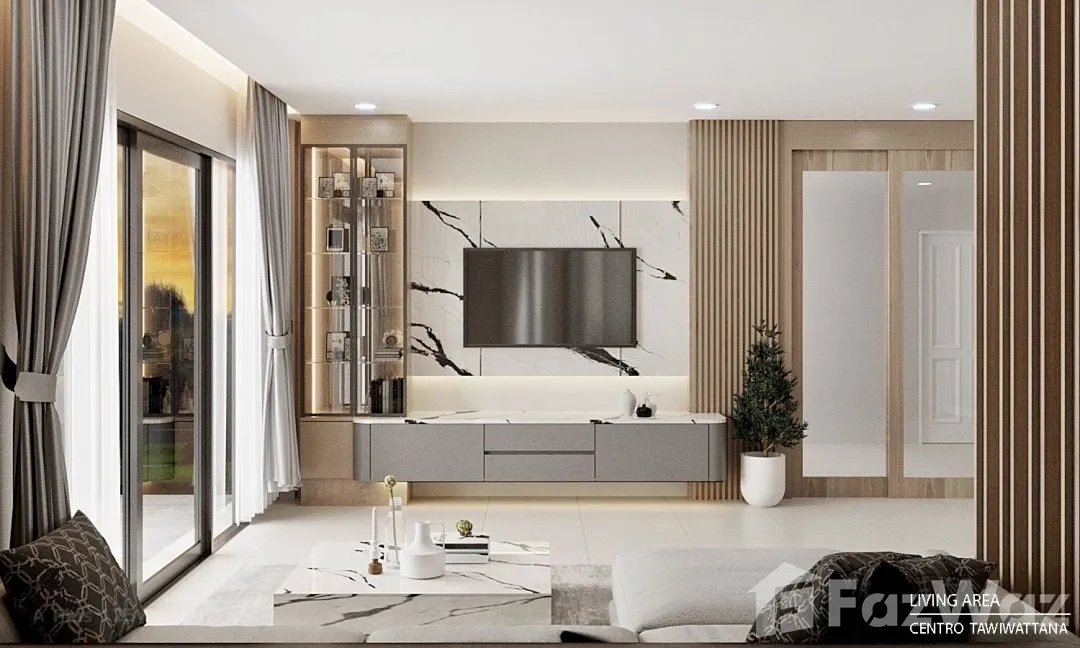 รูป บ้านเดี่ยวให้เช่า 5 ห้องนอน ในโครงการ เซนโทร ทวีวัฒนา 6872751 - รูปที่ 10/32