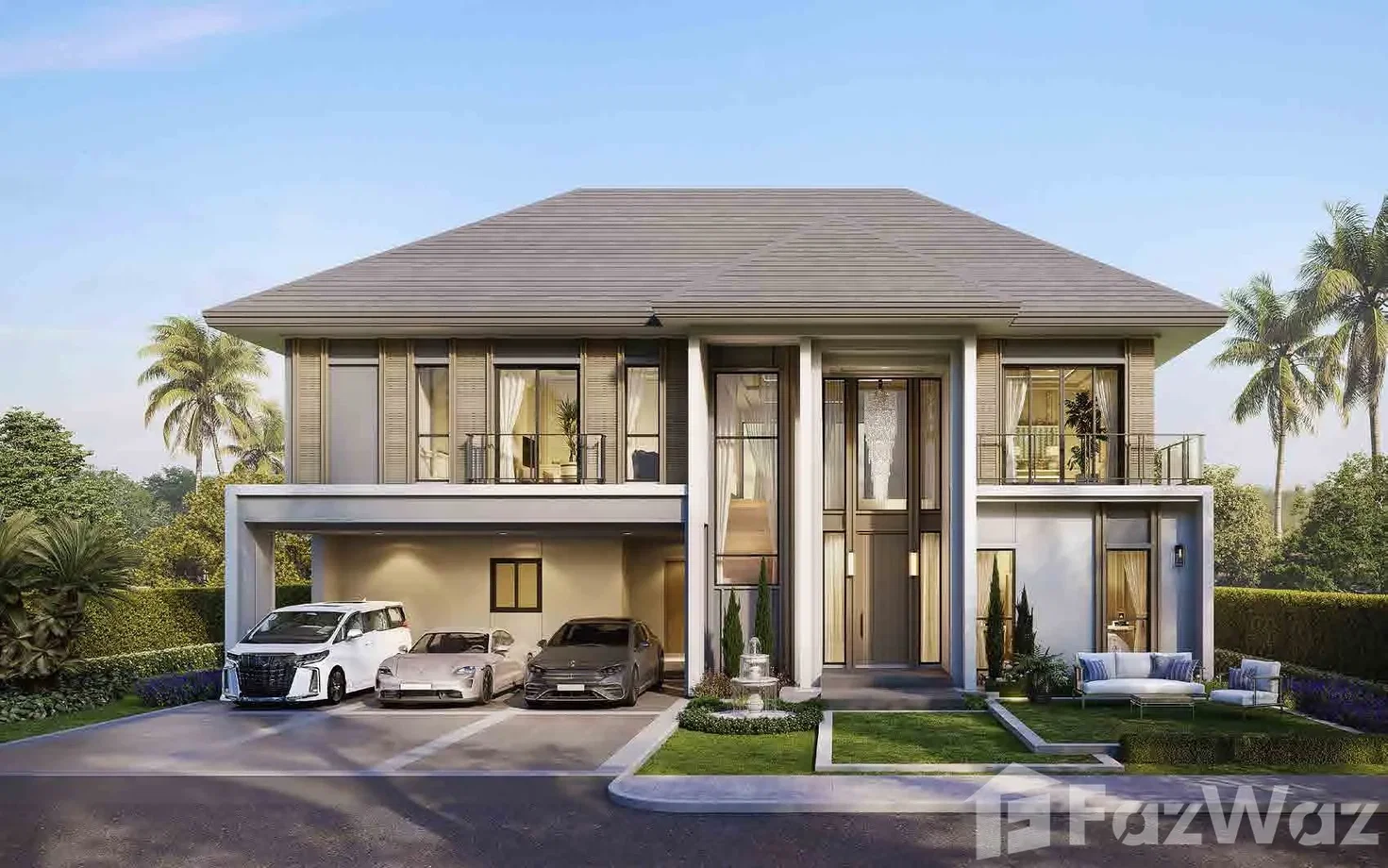 รูป ขาย บ้านเดี่ยว 5 ห้องนอน ในโครงการ อภิทาวน์ หัวหิน 6874227 - รูปที่ 1/3