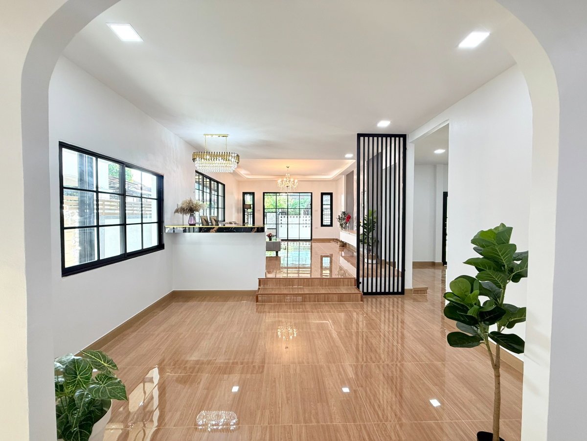รูป บ้านเดี่ยวหลังใหญ่ ราคาถูกคุ้ม กว้างมาก หมู่บ้าน เคซี.การ์เด้นโฮม 4 ถนนนิมิตใหม่40 สามวาตะวันออก คลองสามวา แต่งสวยเฟอร์นิเจอร์พร้อม - รูปที่ 17/40