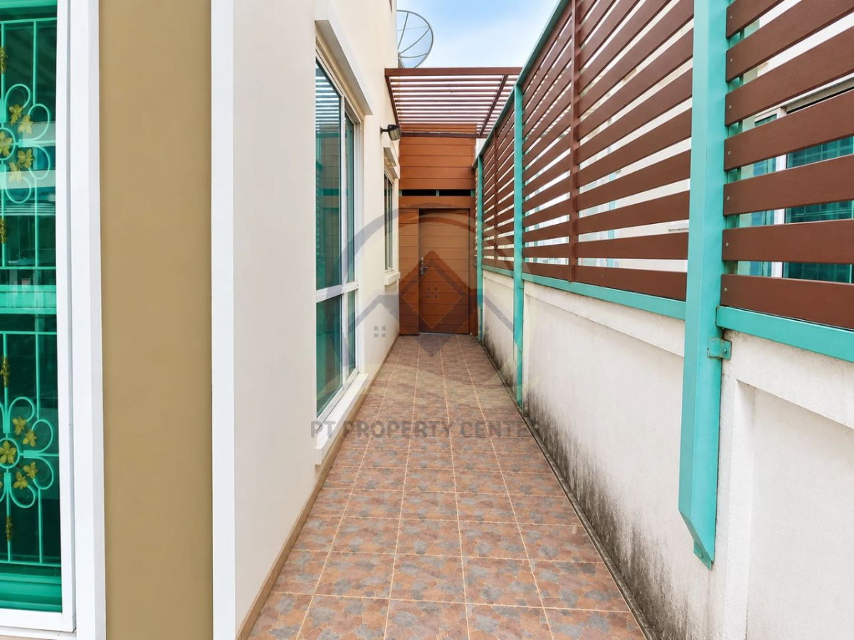 รูป หมู่บ้านเต็มสิริ วิลล่า มีนบุรี-เลียบวารี หนองจอก บ้านเปล่าตามสภาพ น้ำไม่ท่วม ต่อเติมเต็มพื้นที่ สิ่งอำนวยความสะดวกครบครัน - รูปที่ 16/17