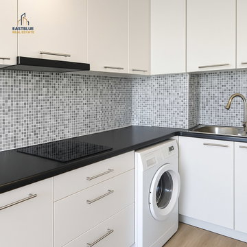Condo in the heart of Ekkamai 1 bedroom 46.5 sq.m. Price only 3.89 million.
Close to BTS/MRT, W District, with a complete swimming pool and fitness!