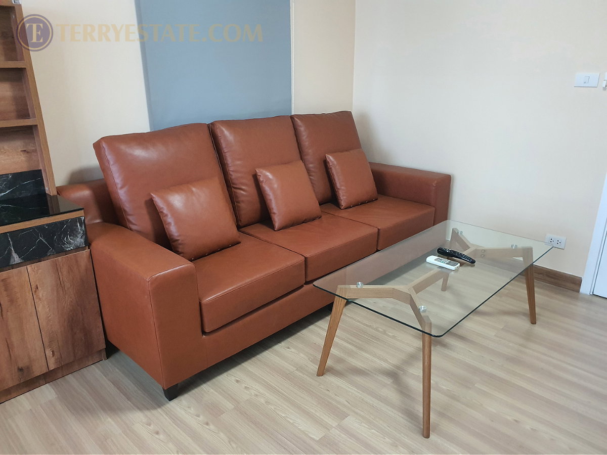 รูป ให้เช่า พลัมคอนโด พหลโยธิน 89 รีโนเวทใหม่ ห้องมุม ขนาด 28 ตร.ม. 7,300 บาท/เดือน พร้อมเฟอร์และเครื่องใช้ไฟฟ้าสภาพใหม่ - รูปที่ 7/8