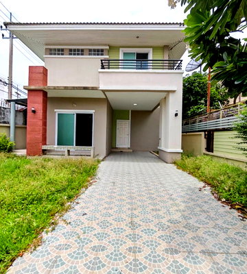 เช่าบ้านเดี่ยว เซ็นทรัล พลาซ่า เวสต์เกต : 🏡#MT2610_156 🏡💥ด่วน💥ว่างชัวร์ รีบคลิก ก่อนหลุดมือ‼️ 𝗙𝗼𝗿 𝗥𝗲𝗻𝘁 2️⃣4️⃣k.🔥 ใกล้ รถไฟฟ้าสายสีม่วง โครงการ     ดิเอมเมอรัลการ์เด้นสปอร์ตคลับ 