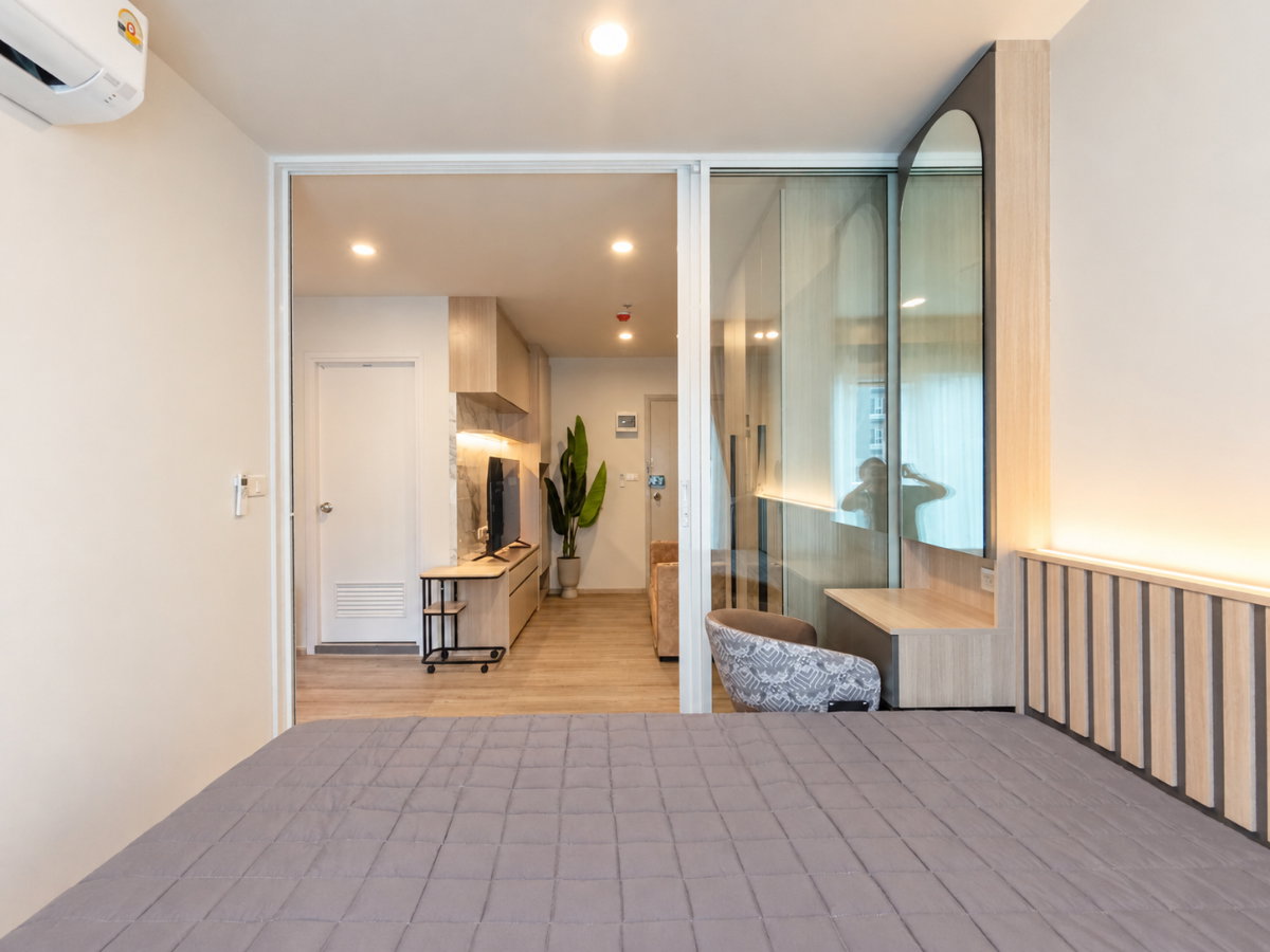 รูป TMNFN1 ให้เช่า Regent Home Bangna 28 ตร.ม. ชั้น 27 ตึก A 1 นอน 1 น้ำ 11,000 บาท/เดือน พร้อมอยู่ - รูปที่ 4/14