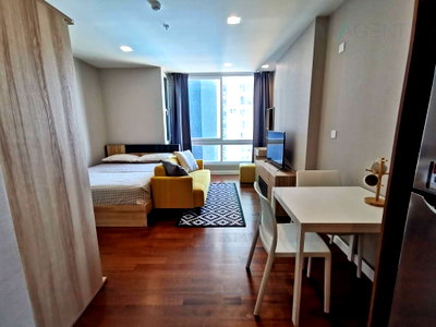 Condos for rent : For Rent Condo THE METROPOLIS SAMRONG INTERCHANGE Building A, Floor 10,Studio, Room size 28 sqm