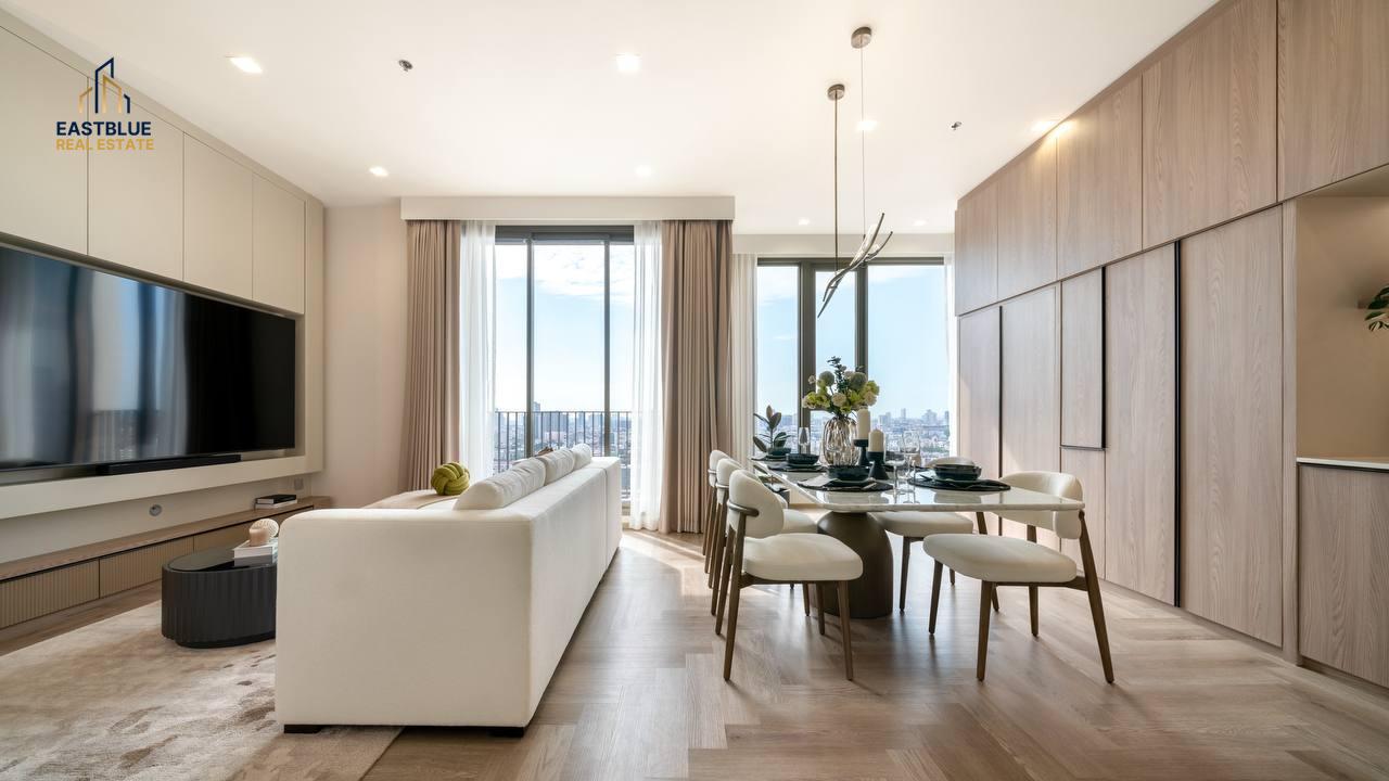 picture For Rent: Rhythm Charoenkrung Pavillion – 3 Bed Luxury Condo by the River 🌟 - 10/19