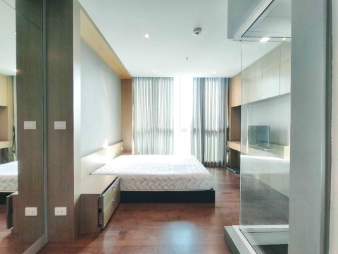 ให้เช่า A Space ID Asoke Ratchada — 2 ห้องนอน | MRT พระราม 9 | Fully Furnished GTN-1283