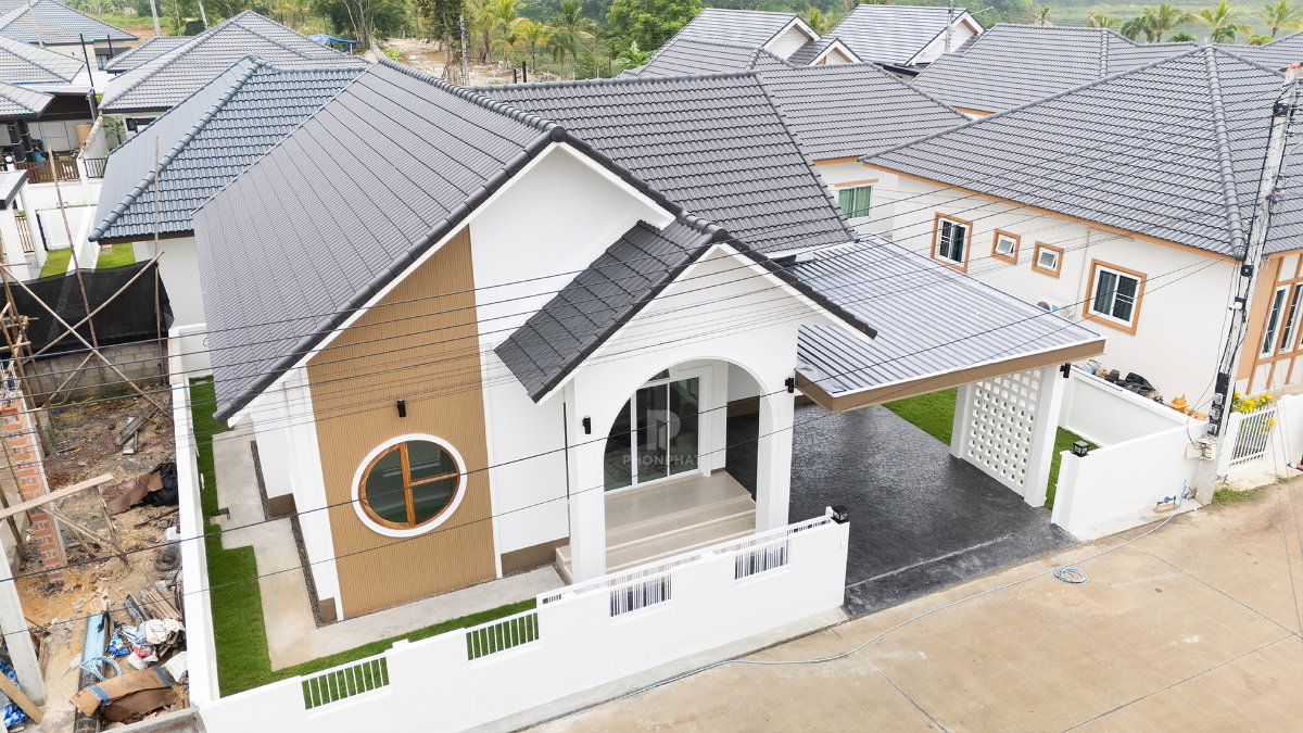 รูป ขายบ้านใหม่ ตลาดขวัญ ดอยสะเก็ด เชียงใหม่ 57 ตร.ว. 3 ห้องนอน 2.39 ล้าน ฟรีค่าโอน - รูปที่ 8/35