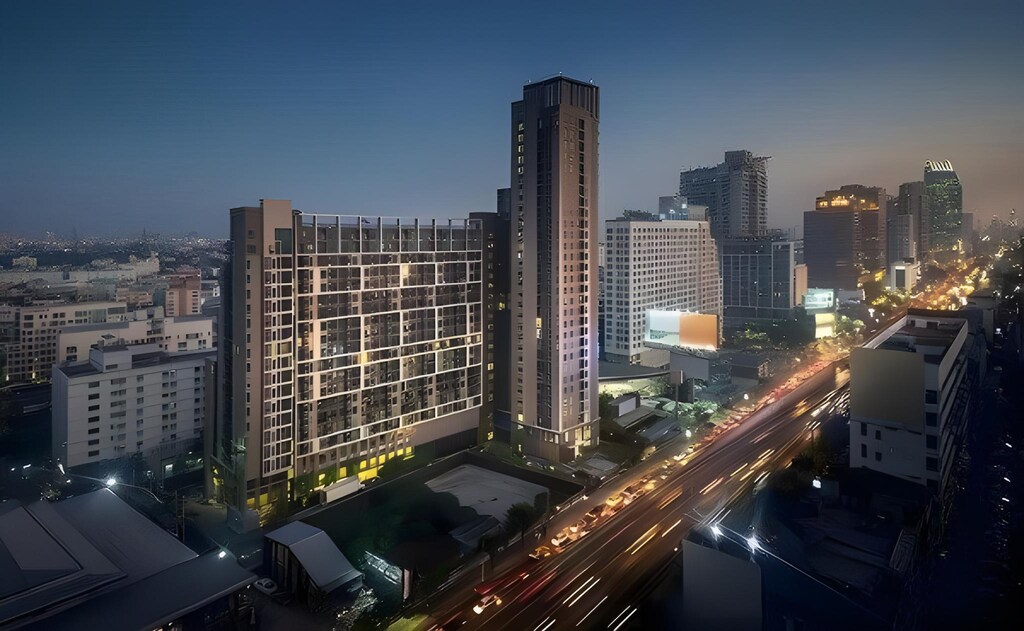 รูป 🚉 ให้เช่า Centric Ratchada-Huai Khwang 1 นอน ใกล้ MRT ห้วยขวาง 16,000 บาท/เดือน - รูปที่ 1/2