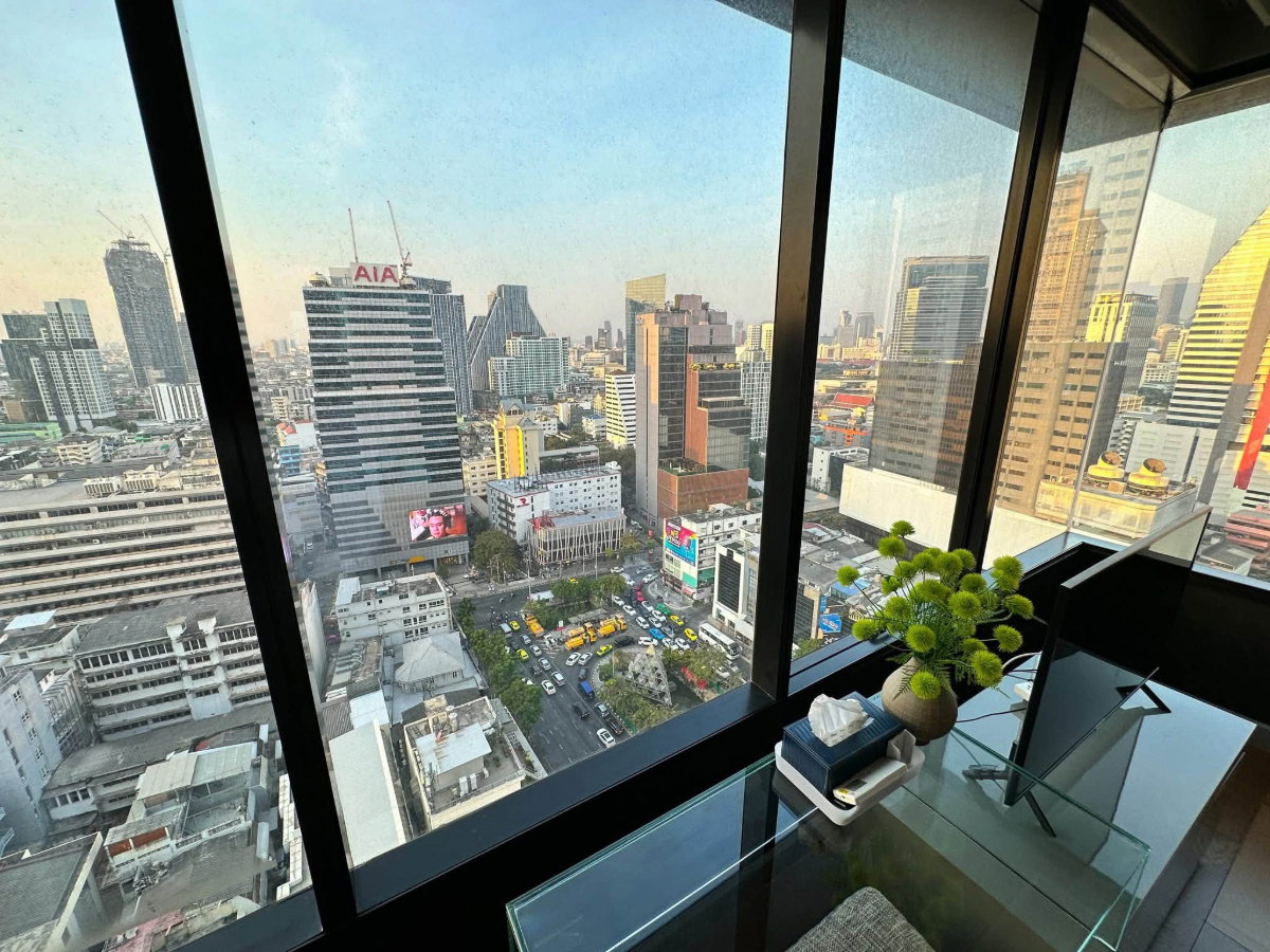picture M Silom 2 Bed 62 sqm Near Bts Sala Daeng Beautiful View Rent 55000 - 1/8