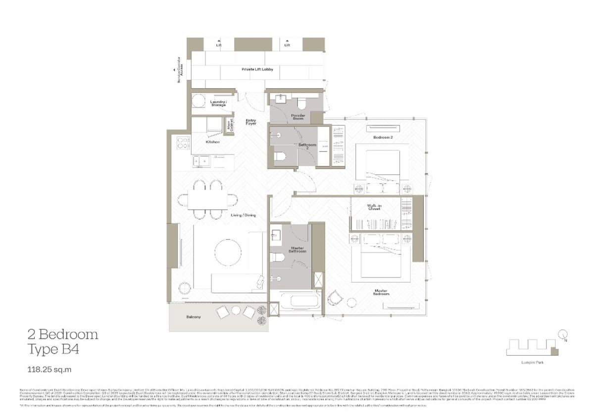รูป 🏡 ดุสิต เรสซิเดนซ์ สุดหรู! คอนโดแห่งชีวิตระดับ Luxury

🔥 2 ห้องนอน 118 ตร.ม. ใจกลางสาทร เริ่มเพียง 47.2 ล้าน! - รูปที่ 4/4