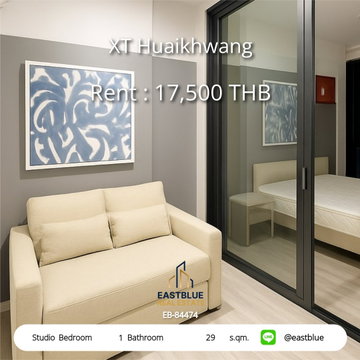 XT Huaikhwang 1-Bed 35 sqm near MRT Huai Khwang for 4,600,000 THB 🏊