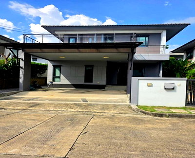 เช่าบ้านเดี่ยว สมุทรปราการ : svs259 ให้เช่า บ้านเดี่ยว บุราสิริวงแหวน อ่อนนุช Burasiri Wongwaen-Onnuch ซอยกิ่งแก้ว 25/1