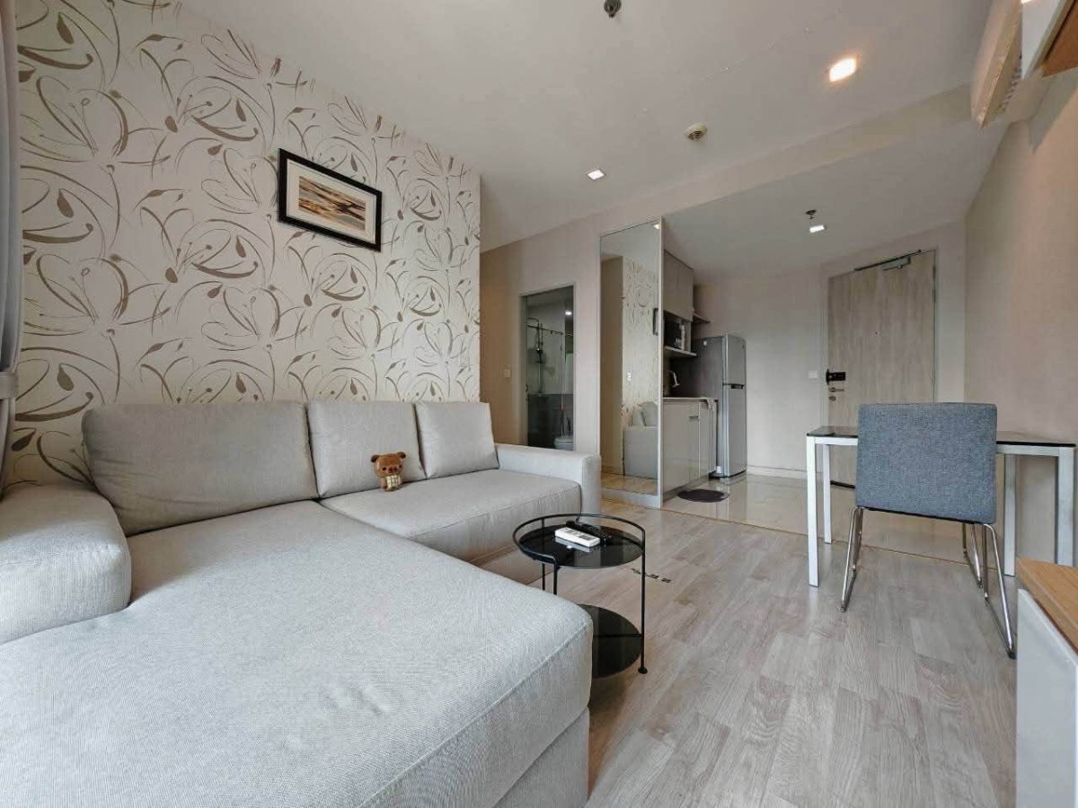 รูป Condo for RENT: Ideo Mobi Rama 9  𝐒𝐢𝐳𝐞 : 55 sqm. 2 Bedroom 2 Bathroom /City view  𝐅𝐥𝐨𝐨𝐫 : 19th  Fully furnished - รูปที่ 1/8