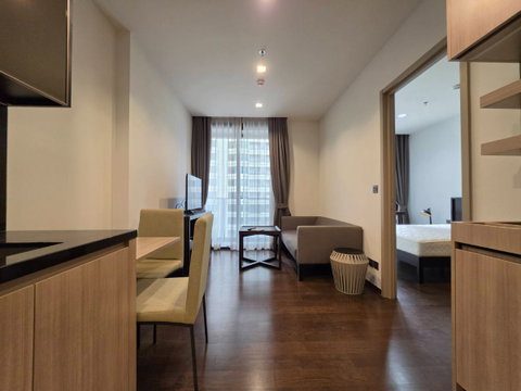 For rent ✨The Line Ratchathewi ✨1 bedroom, fully furnished, ready to move in. 🥰Convenient travel near BTS Ratchathewi 🚅