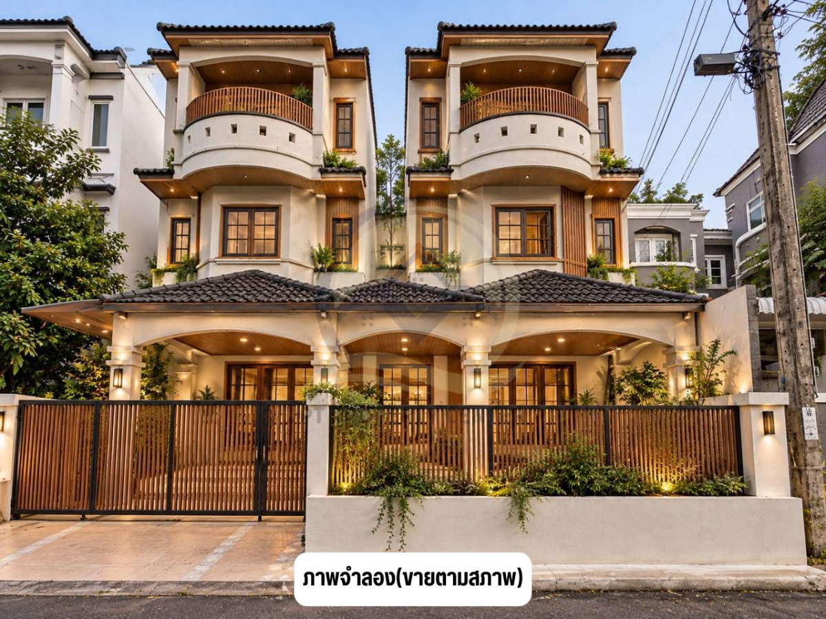 รูป หมู่บ้านเศรณีดอนเมือง-สรงประภา ซอยวัดเวฬุวนาราม 18 ดอนเมือง ทาวน์โฮม 3 ชั้น 2 หลังติดกัน ทำเลศักยภาพ เชื่อมต่อถนนหลักหลายเส้นทาง ราคาพิเศษ - รูปที่ 2/26