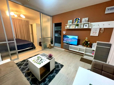 Condos for rent Chiang Mai : D Condo Sign, Move-in ready, clean, and fully furnished, next to Central Festival Chiang Mai. (Tel/Line 088-5986998)