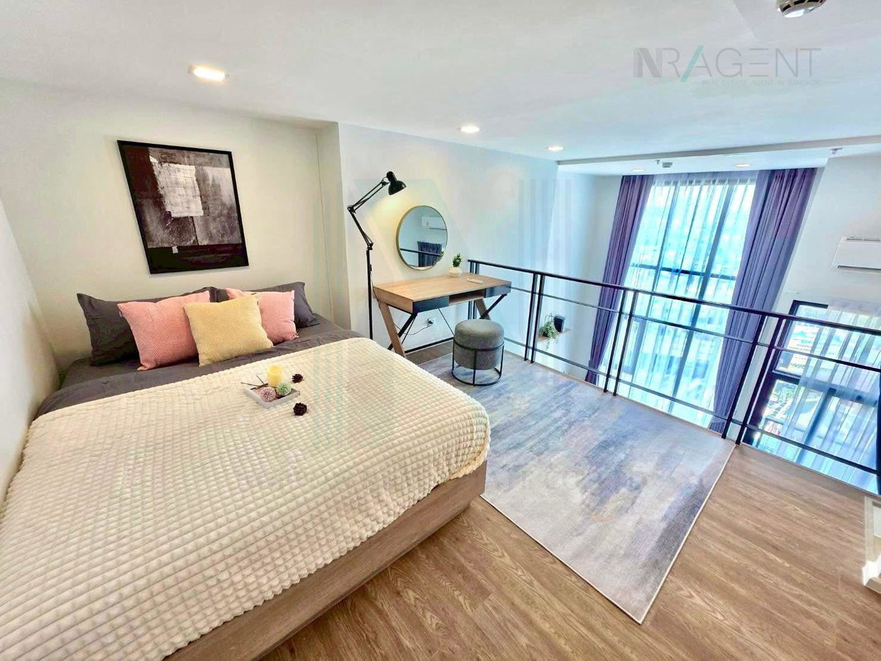 รูป 🔺 ให้เช่าคอนโด โมดิซ สุขุมวิท 50 อาคาร B ชั้น 22 Duplex ขนาด 40.00 ตรม ใกล้ ด่านเก็บค่าผ่านทางพิเศษอาจณรงค์ 3 - รูปที่ 6/8