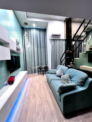 Condos for sale : Ideo Rama 9 Asoke 1 Bedroom Duplex for Sale