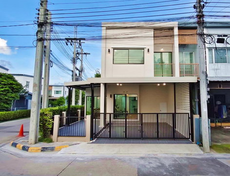 AAA. บ้านหลังมุม ต้นโครงการ 4 ห้องนอน #หมู่บ้านลุมพินี ทาวน์วิลล์ ลาดปลาดุก – บางไผ่สเตชั่น บางบัวทอง ใกล้เซ็นทรัล เวสเกต