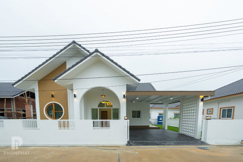 ขายบ้านใหม่ ตลาดขวัญ ดอยสะเก็ด เชียงใหม่ 57 ตร.ว. 3 ห้องนอน 2.39 ล้าน ฟรีค่าโอน