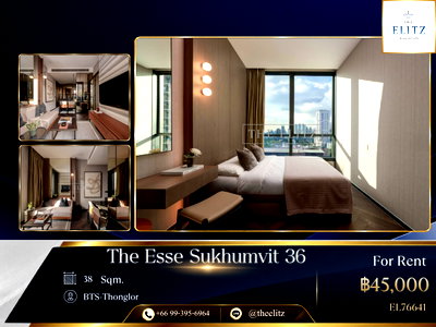 Condos for rent : ✨ Prime Thonglor Entrance | Exceptional High-End Residence & Peaceful Oasis Atmosphere  - Seamless City Connectivity ✨