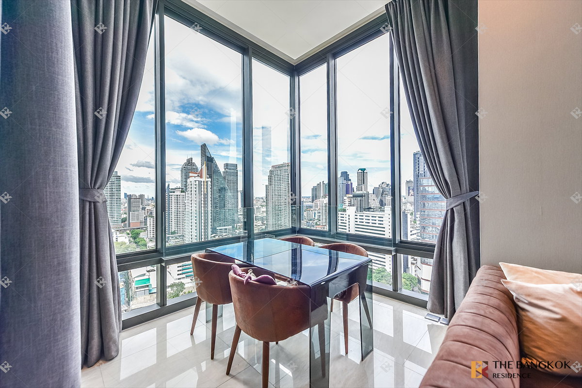 picture 💖💖 Rental Condo 🌃 Ashton Silom, 2BR 72 sq.m. 70K 💙 Rare Beautiful Unit, Near BTS Chong Nonsi  - 6/10