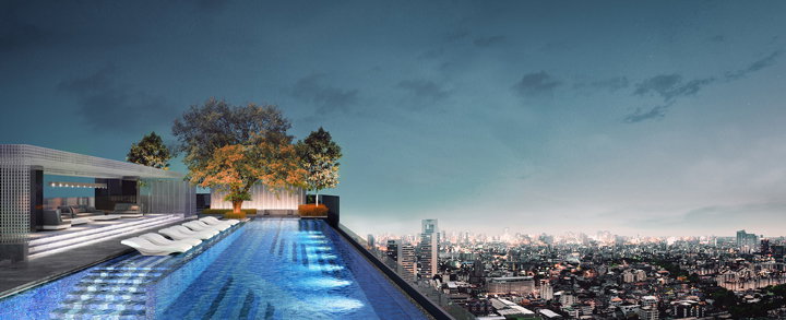 picture For Rent: Life Ladprao Studio 26 sqm, High View by BTS Ha Yeak Lat Phrao 🌆 - 5/6