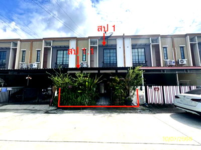 ทาวน์โฮม สมุทรปราการ : ทาวน์เฮ้าส์ 18.2 ตร.วา เดอะคอนเนค สุวรรณภูมิ 4 บางพลี สมุทรปราการ 2M