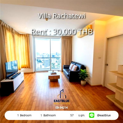 ขายคอนโด : 🏢 Chic Condo at Ratchathewi! 💫
Studio Unit at Villa Rachatewi, 39.5 sqm, 6M THB
