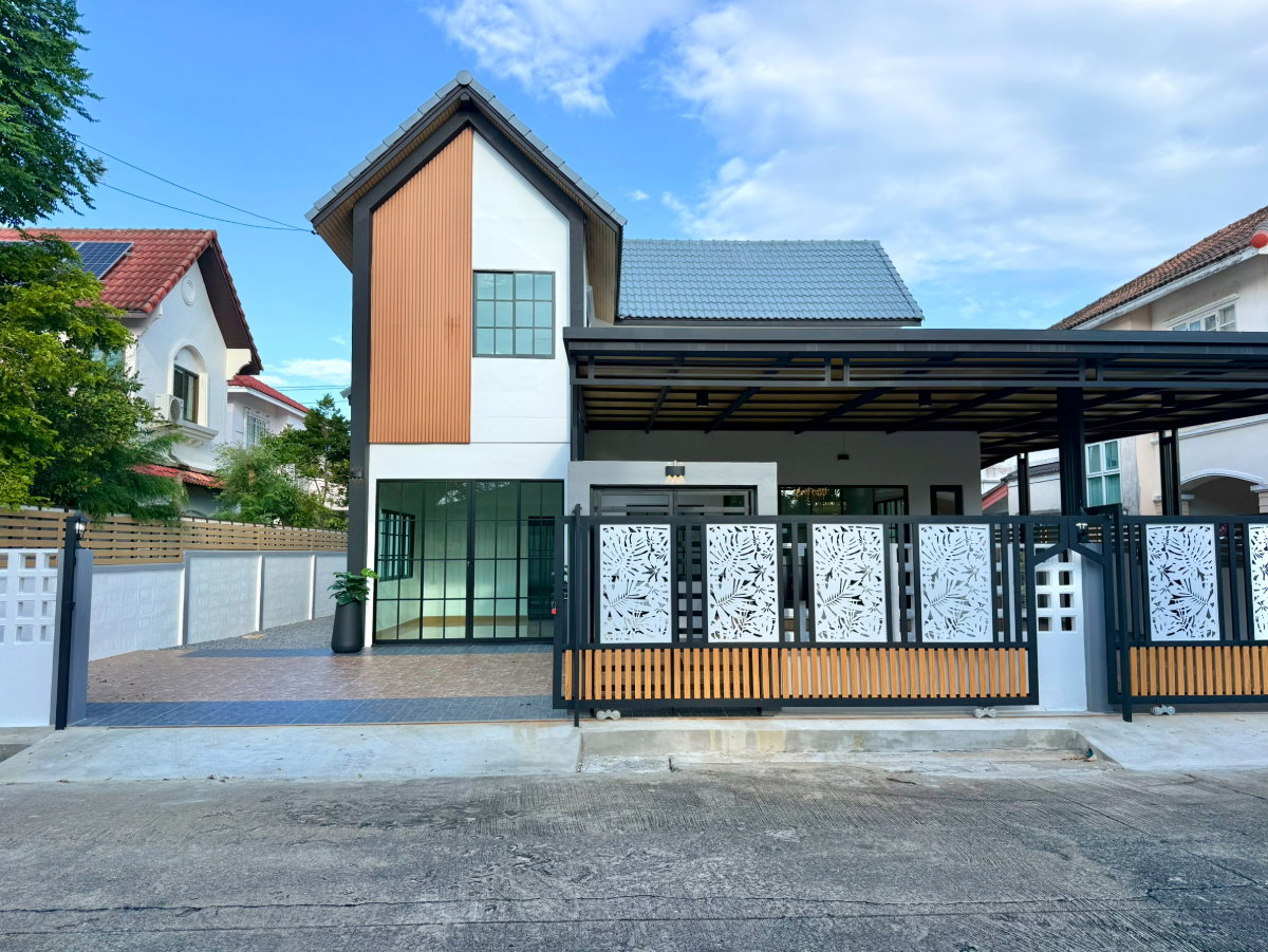 รูป บ้านเดี่ยวหลังใหญ่ ราคาถูกคุ้ม กว้างมาก หมู่บ้าน เคซี.การ์เด้นโฮม 4 ถนนนิมิตใหม่40 สามวาตะวันออก คลองสามวา แต่งสวยเฟอร์นิเจอร์พร้อม - รูปที่ 5/40