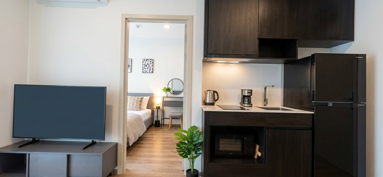 picture For Sale Nue District R9 1BR 26 sqm near MRT Rama 9 only THB 3.89M ✨ - 4/9