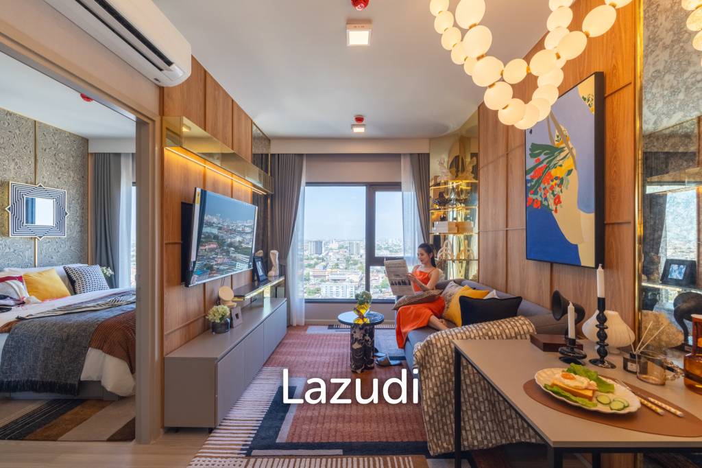 picture 31 sqm 1 Bedroom Condo Quintara MHy’DEN Pho Nimit Thon Buri - 1/5