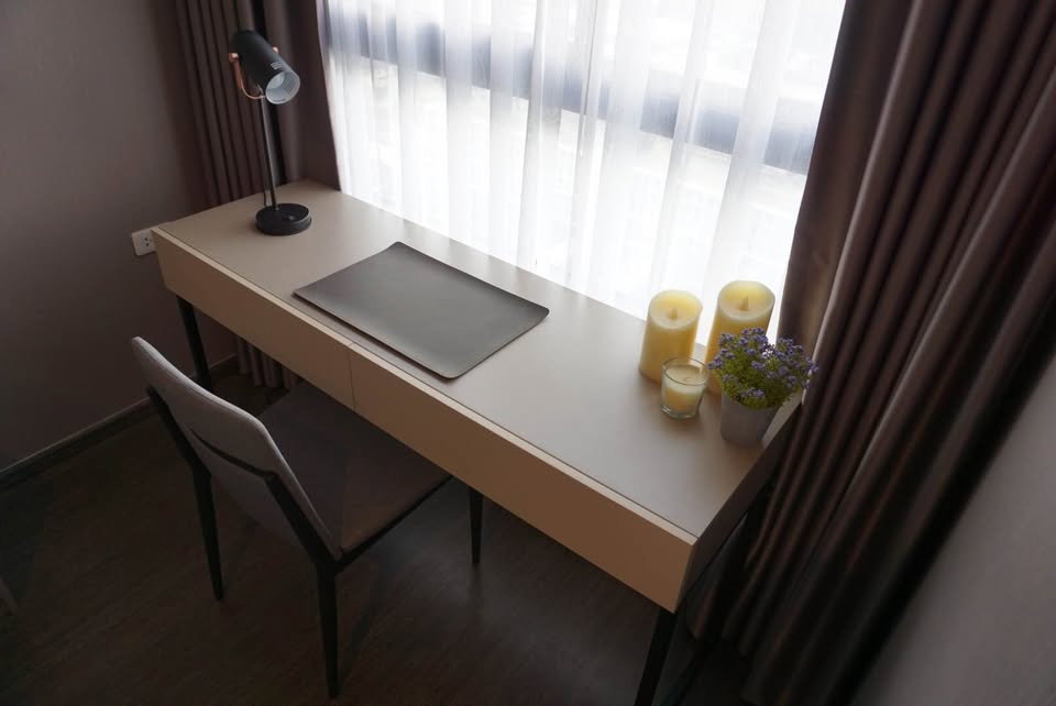 รูป Condo for RENT : Ideo Sukhumvit 93  𝐒𝐢𝐳𝐞 : 27 sqm. Studio 1 Bathroom  𝐅𝐥𝐨𝐨𝐫 : 23rd  Fully furnished - รูปที่ 6/18