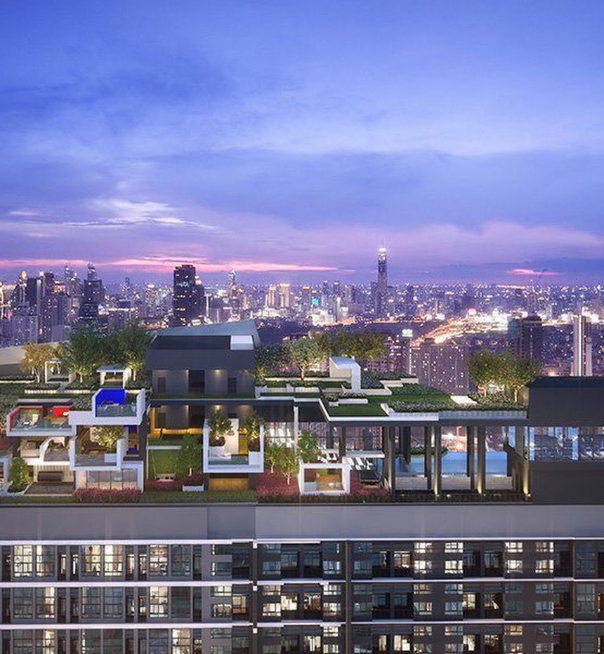 picture Ideo Rama 9-Asoke 1-Bed 36 sqm,, Near MRT Rama 9 🚇 - 3/4