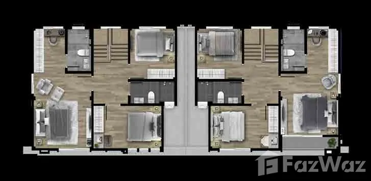 รูป ขาย บ้านเดี่ยว 4 ห้องนอน ในโครงการ อภิทาวน์ หัวหิน 6874182 - รูปที่ 3/3