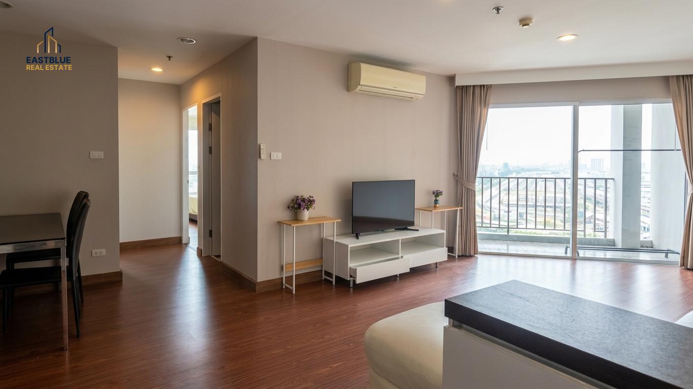 picture Rent Belle Grand Rama 9 Condo 🏙️ 2 Beds, 69 Sq.m. Near MRT Phra Ram 9 - 1/9