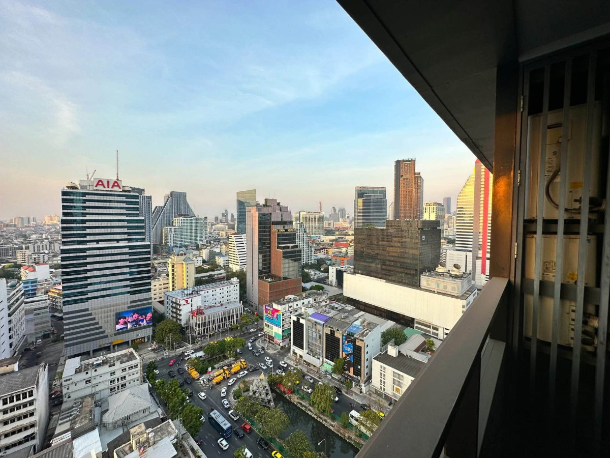 picture M Silom 2 Bed 62 sqm Near Bts Sala Daeng Beautiful View Rent 55000 - 2/8