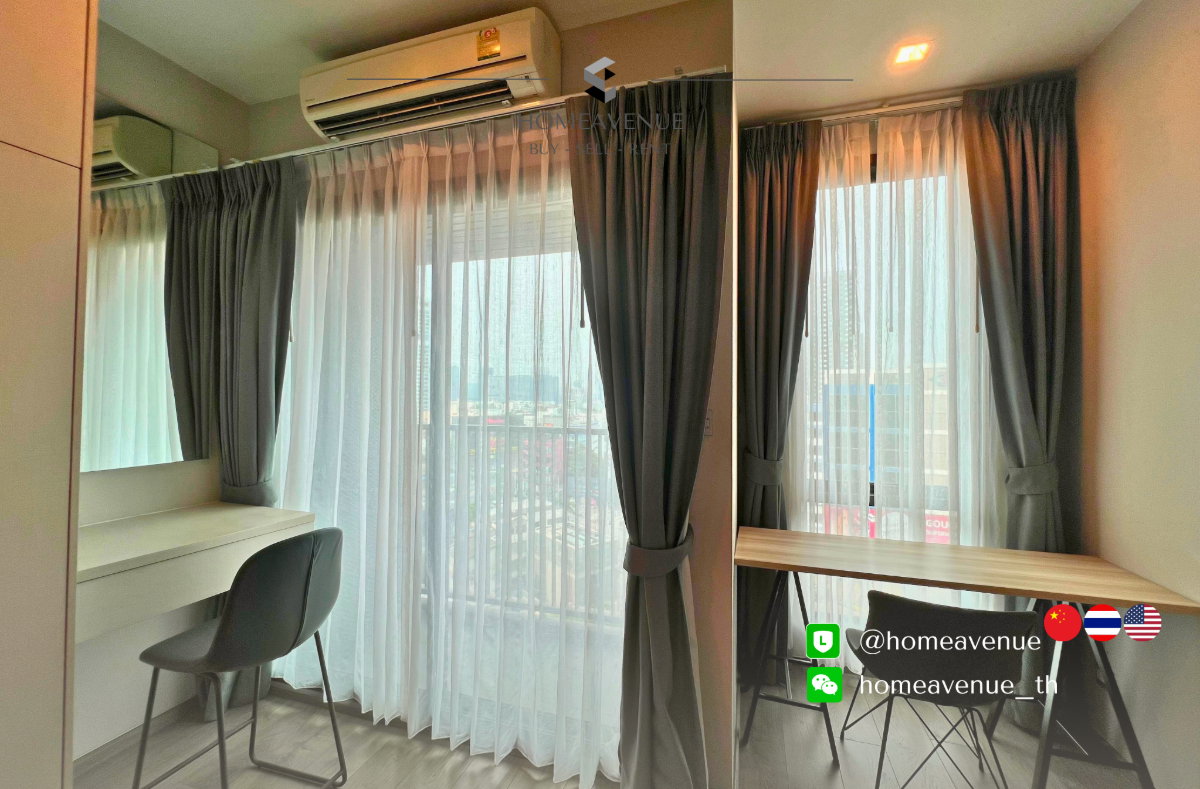 picture Highlight✨ 1Bed (Studio)  🚇 Near MRT Lat Phrao 🌏 TM30 Service 📲 Line: @homeavenue ⭐HA-1006 - 4/6