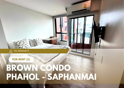 Condos for rent : For rent: Brown Condo Phahol - Saphanmai. Fully furnished and equipped with appliances; located near Sripatum University.