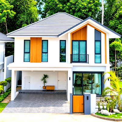 บ้านแฝด วิทยาลัยเทคนิคภูเก็ต : ขายดาวน์บ้านแฝด 2 ชั้น หมู่บ้านสุพิชฌา เดอะ เซอเคิล วงเวียนเกาะสิเหร่ ภูเก็ต ทำเลดี เดินทางสะดวก