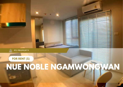 Condos for rent : For rent 📍 Nue Noble Ngamwongwan 📍 Fully furnished with appliances; located near The Mall Ngamwongwan.