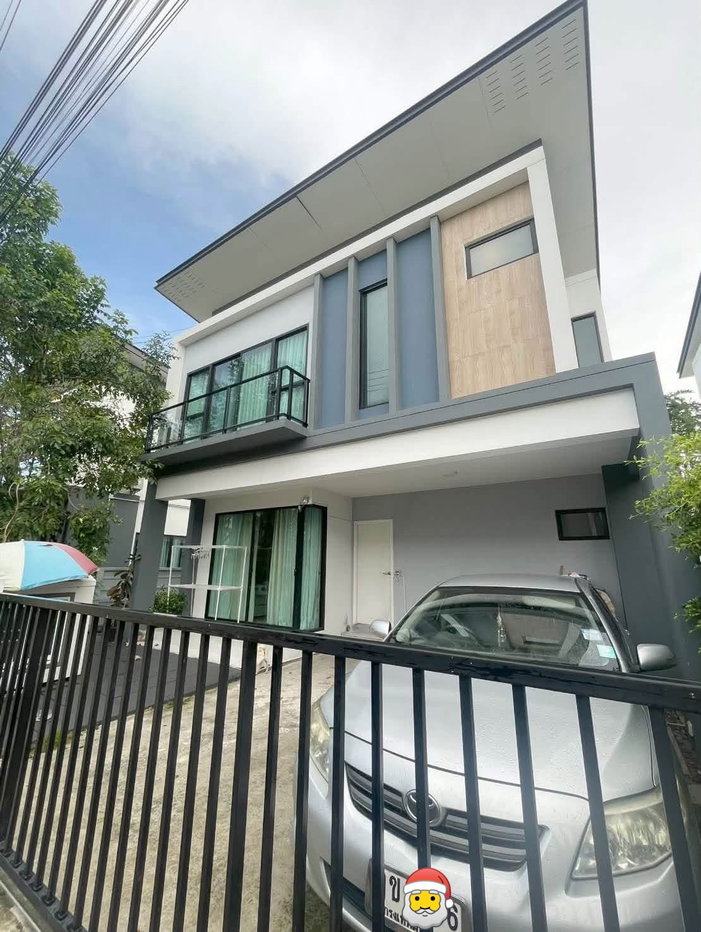 รูป 🔥🏡ขาย–ให้เช่า บ้านแฝด ECO HAUS วงแหวน–ลำลูกกา ปทุมธานี 3 ห้องนอน 3 ห้องน้ำ สไตล์บ้านเดี่ยว ฟังก์ชันครบ บรรยากาศเงียบสงบ พร้อมเข้าอยู่ - รูปที่ 1/16