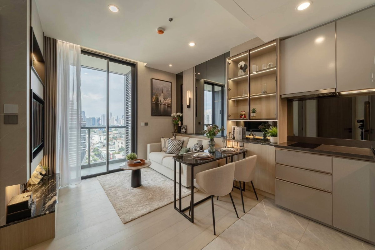 รูป ปล่อยเช่า✨THE EXTRO Phayathai-Rangnam ตรงข้าม KING POWER : คอนโด Super Luxury ตกแต่งสวยครบ : ใกล้ BTS อนุสาวรีย์ฯ และ ใกล้ Central World - รูปที่ 4/6